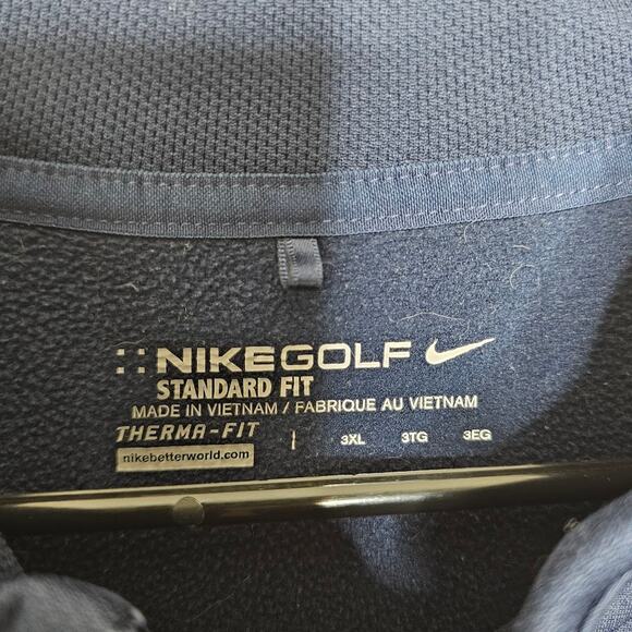 Disney Cruise line NIke Golf Blue Quarter Zip pull over sweater Women's size 3x - Picture 4 of 7